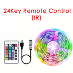 Bluetooth LED Strip Lights – RGB Color Changing Tape for TV Bedroom Lighting