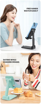 Adjustable Desktop Phone Stand – Ergonomic Mobile Holder for Office Desks