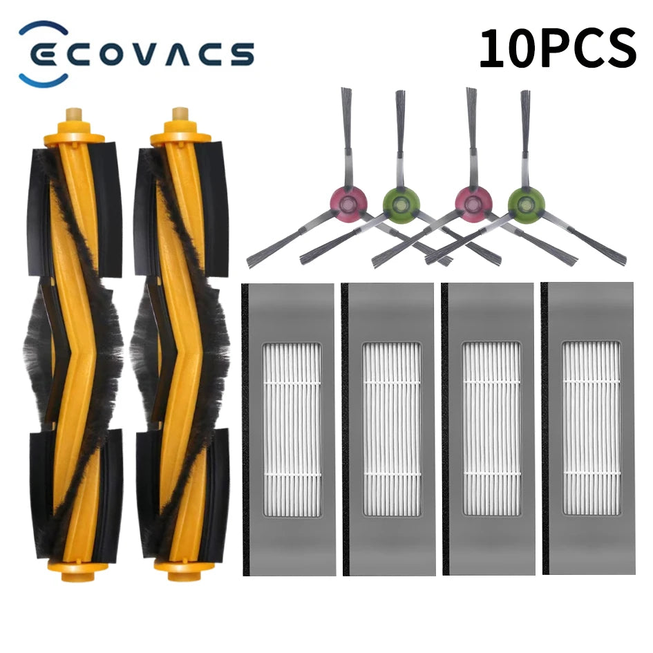Vacuum Replacement Parts – Brush and Filter Kit for Ecovacs Deebot Series