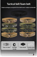 Tactical Camouflage Belt – Heavy Duty Nylon for Outdoor Mountaineering