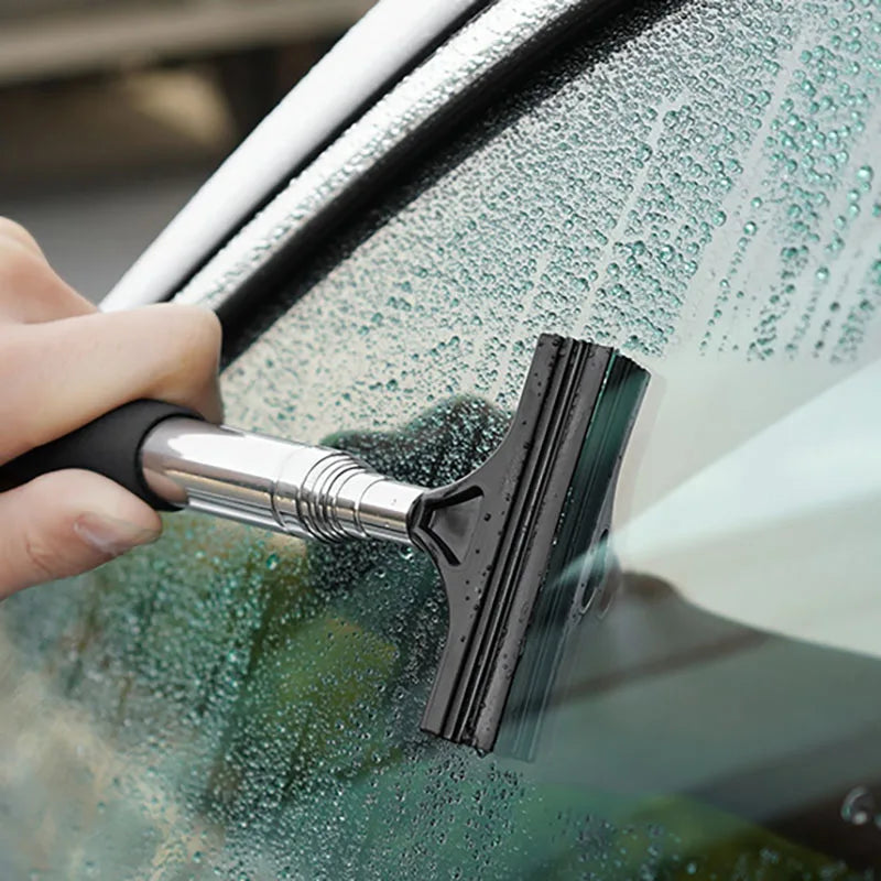 Telescopic Rearview Mirror Wiper – Retractable Glass Cleaner for Car Detailing