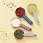 Pet Food Scooping Shovel – Ergonomic Measuring Spoon for Dog and Cat Feeding