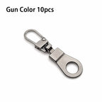 Detachable Metal Zipper Puller Kit – Replacement Repair Set for Sewing Craft