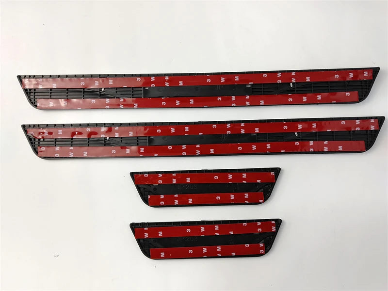 Stainless Steel Door Sill Guards – Interior Protective Scuff Plates for Mazda CX-30