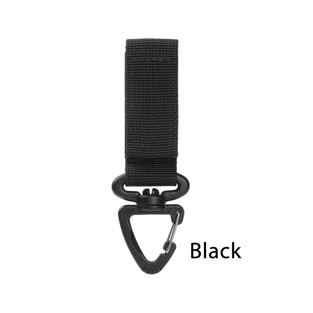 Molle Webbing Carabiner Clips – Gear Attachment for Outdoor Hiking Camping