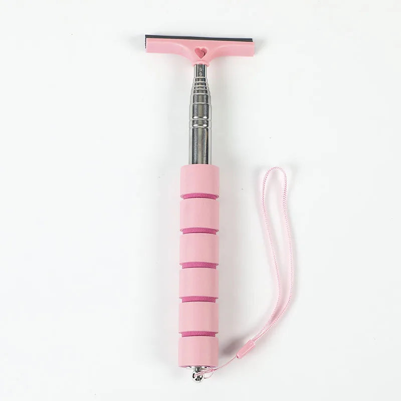 Telescopic Rearview Mirror Wiper – Retractable Glass Cleaner for Car Detailing