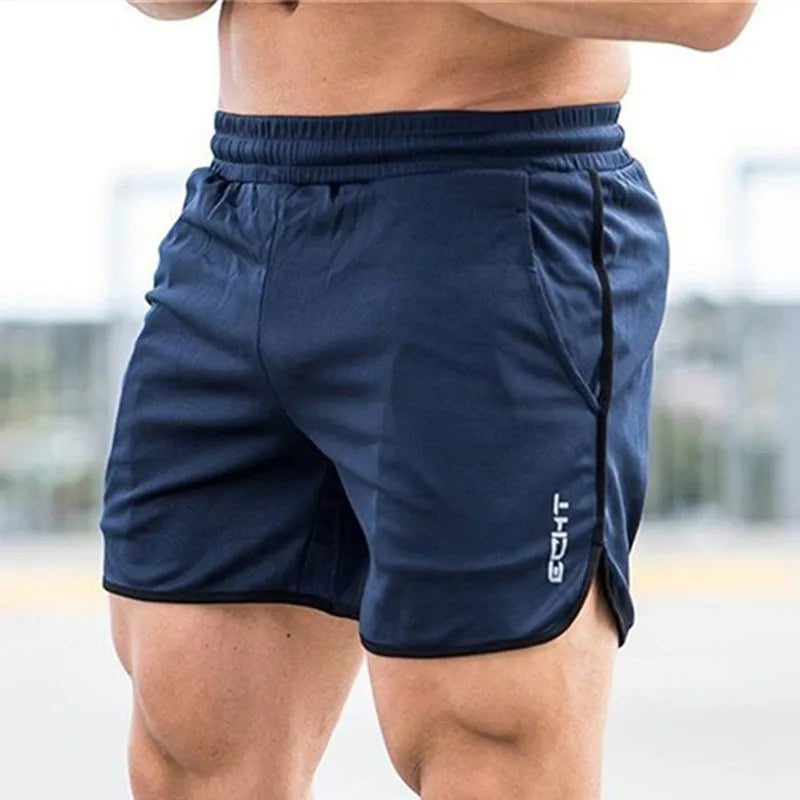 Quick Dry Mesh Running Shorts – Breathable Fitness Apparel for Gym Training