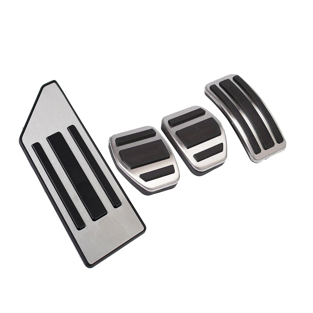 Non-Slip Aluminum Pedal Pads – Car Interior Styling for Peugeot and Citroen