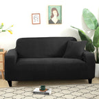 Jacquard Stretch Sofa Cover – Elastic Slipcover for L Shape and Standard Couches