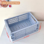 Foldable Storage Crate – Collapsible Organizer for Toys and Desk Supplies