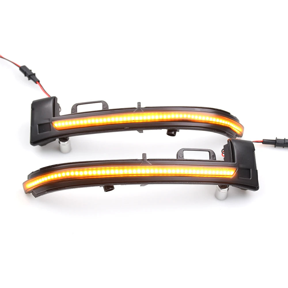 Dynamic LED Side Mirror Turn Signals – Sequential Arrow Light for Peugeot 308