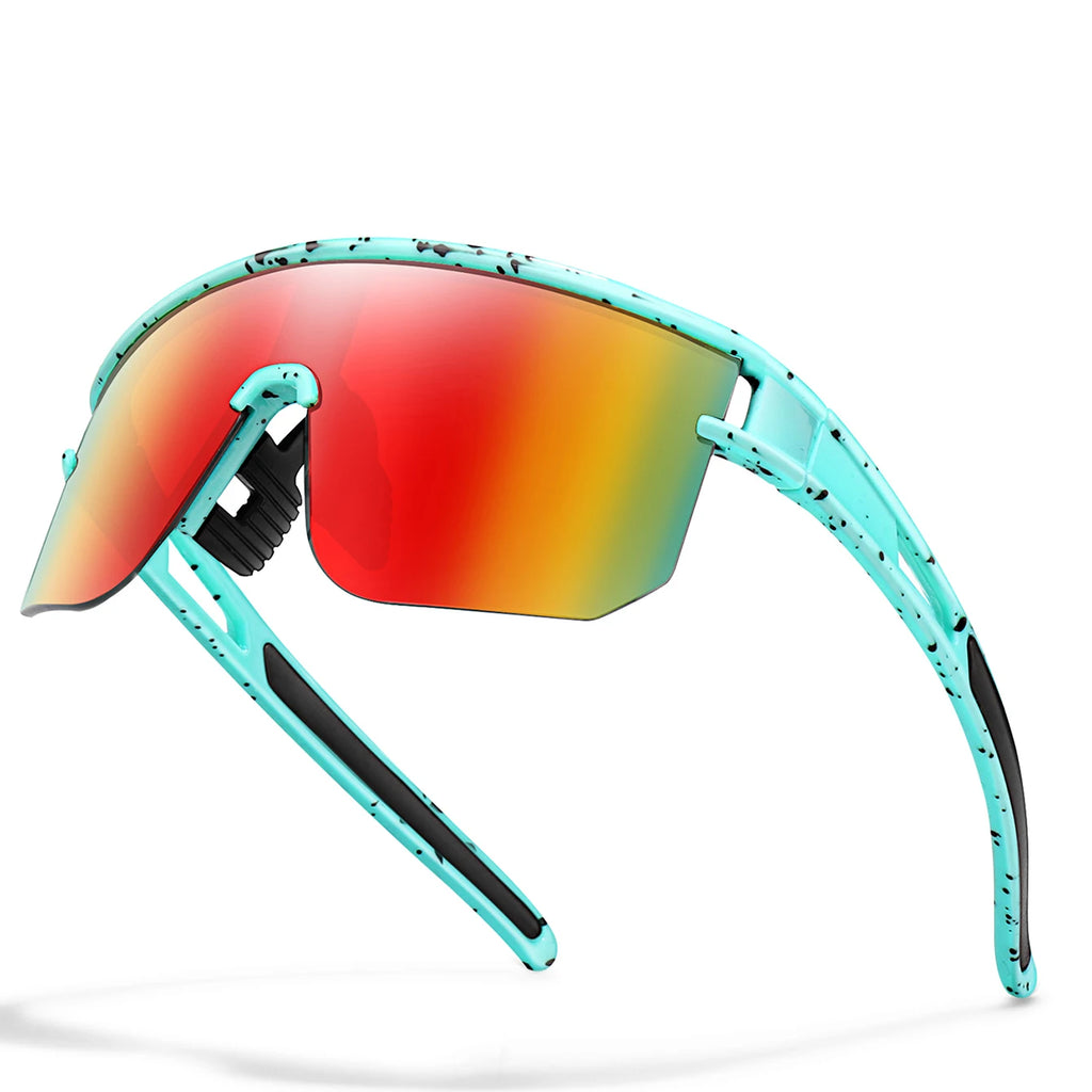 Kids Sport Cycling Sunglasses – UV400 Youth Eyewear for Outdoor Bike Baseball