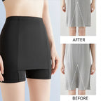 High Waist Safety Shorts – Double Layer Protective Underwear for Summer Dresses