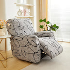 Printed Elastic Recliner Cover – Stretch Slipcover for Living Room Furniture