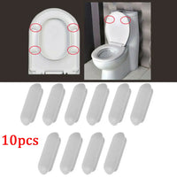 Toilet Seat Buffer Set – Noise Reduction Pads for Bathroom Maintenance