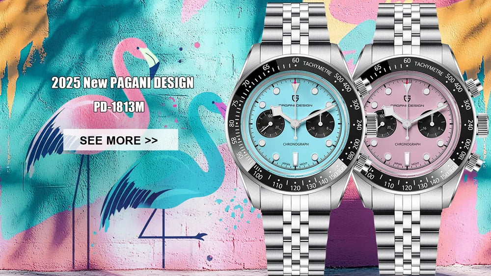 Automatic Mechanical Wristwatch – Stainless Steel for Business Men