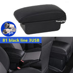 Center Console Armrest Box – Storage Organizer for Peugeot 208 and 2008