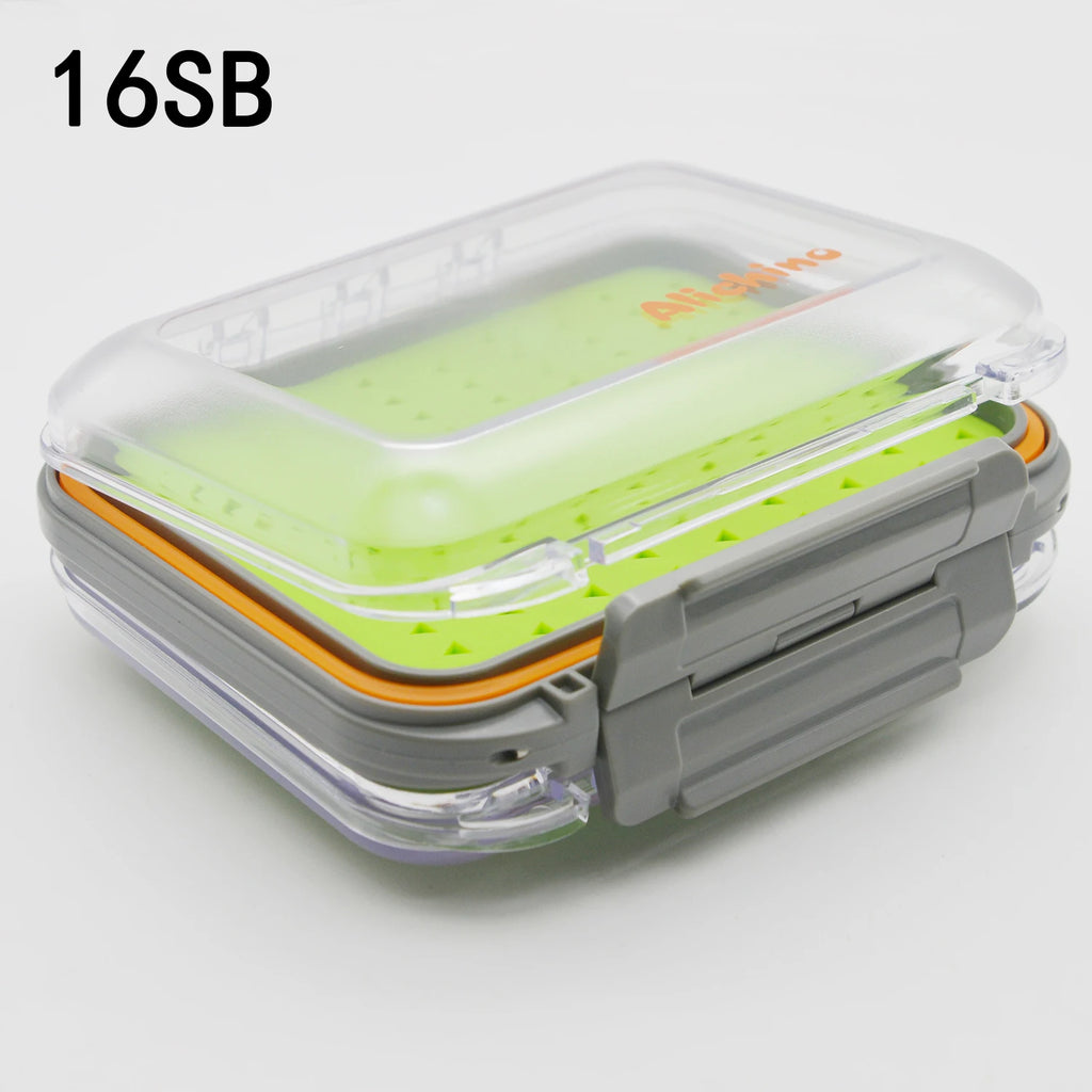 Waterproof Two-Sided Fly Box – Transparent Storage for Fishing Jig Lures