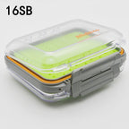 Waterproof Two-Sided Fly Box – Transparent Storage for Fishing Jig Lures