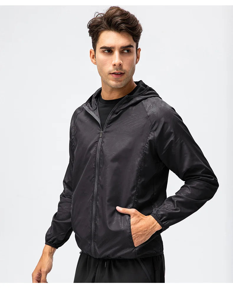 Waterproof Windbreaker Jacket – Sun Protection for Outdoor Hiking and Fishing
