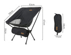 Foldable Camping Chair – Lightweight Moon Chair for Backpacking and Beach