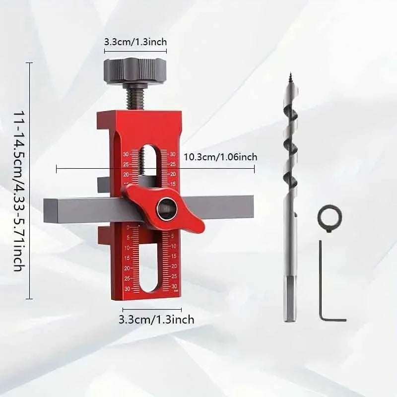 Cabinet Door Installation Jig – 6/8/10mm Positioning Tool for Woodworking