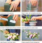 Floral Foam Blocks – Wet Absorbent Bricks for Wedding and Home Floral Decor