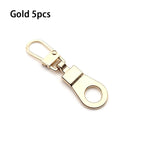 Detachable Metal Zipper Puller Kit – Replacement Repair Set for Sewing Craft