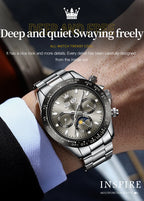 OLEVS Automatic Mechanical Watch – Luxury Chronograph for Business and Sports