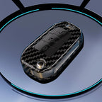 Carbon Fiber Key Fob Cover – Protective Case for Peugeot and Citroen