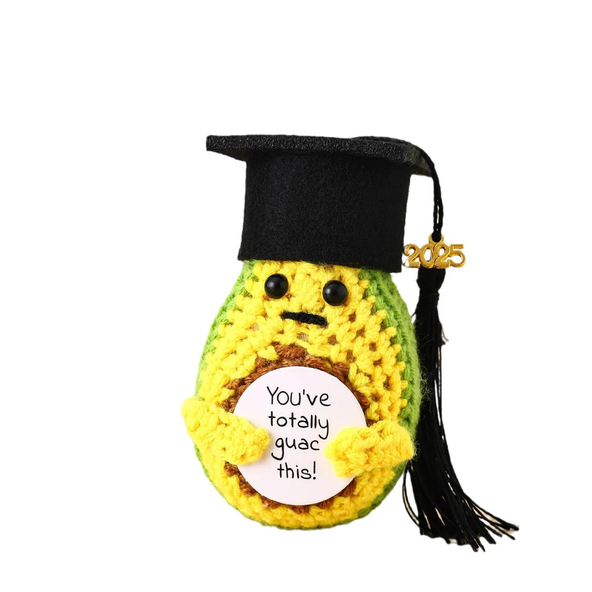 Knitted Vegetable Plush Dolls – Handmade Desktop Decor for Graduation Gift