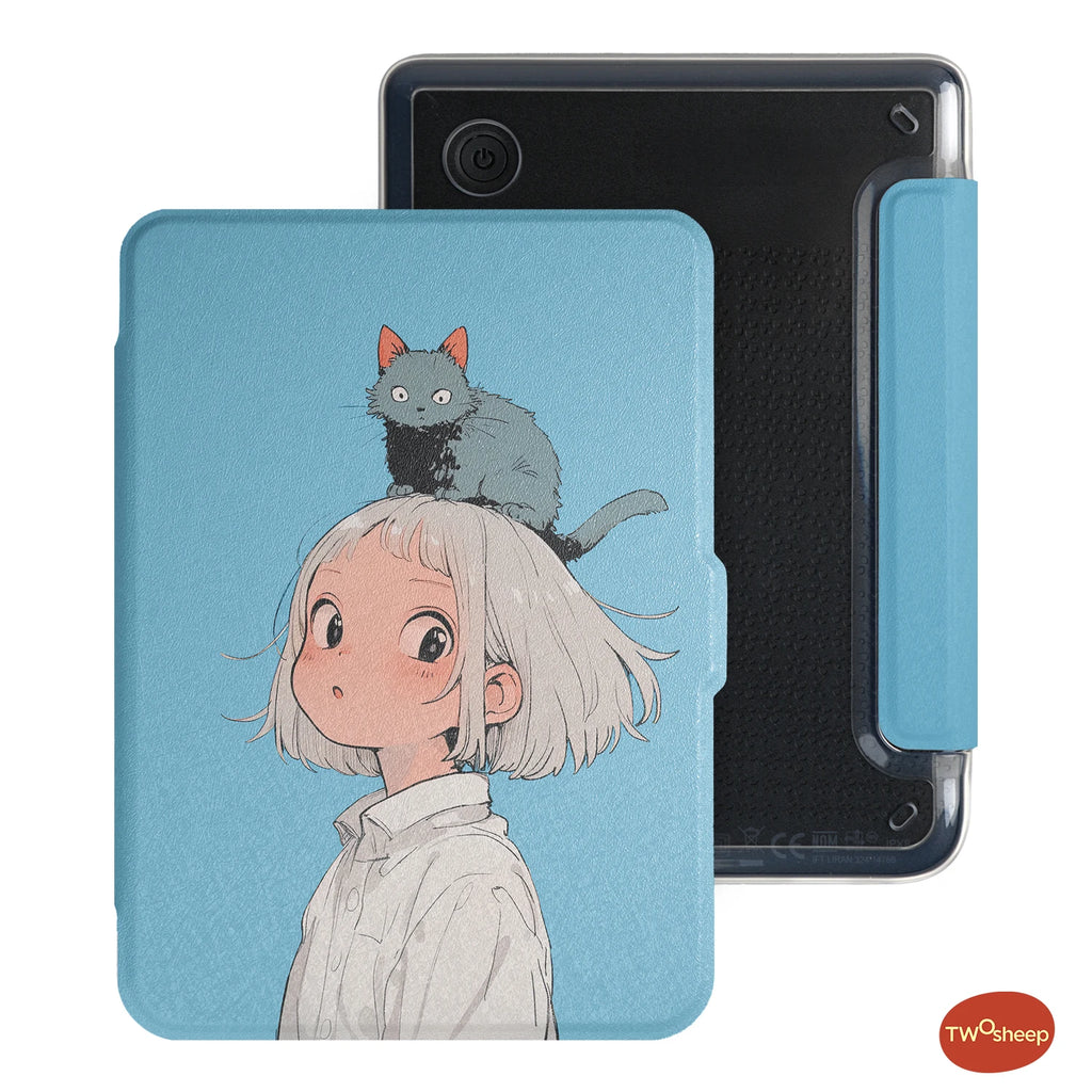 Magnetic Protective Case – Clear Back for Kobo Clara 6-inch E-Reader