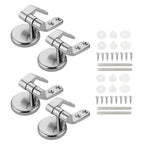 Stainless Steel Toilet Seat Hinges – Universal Replacement for DIY Lid Repair