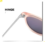 Vintage Round Kids Sunglasses – Polarized Metal UV400 Eyewear for Outdoor Play