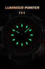 LIGE Roulette Quartz Watch – Luxury Leather Wristwatch for Men Gifts