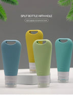 Silicone Travel Dispenser Bottles – Leakproof 90ml Containers for Toiletries