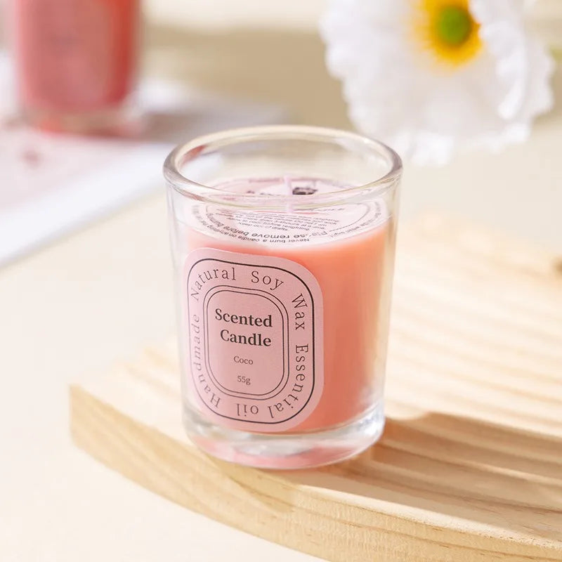 Scented Soy Wax Votive Candles – Multi-Color Home Decor and Gift Sets