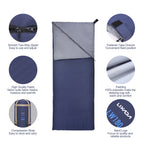 Ultralight Envelope Sleeping Bag – Compact Portable Gear for Camping Travel
