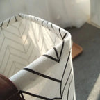 Foldable Cotton Linen Laundry Basket – Large Storage Bin for Home Organization