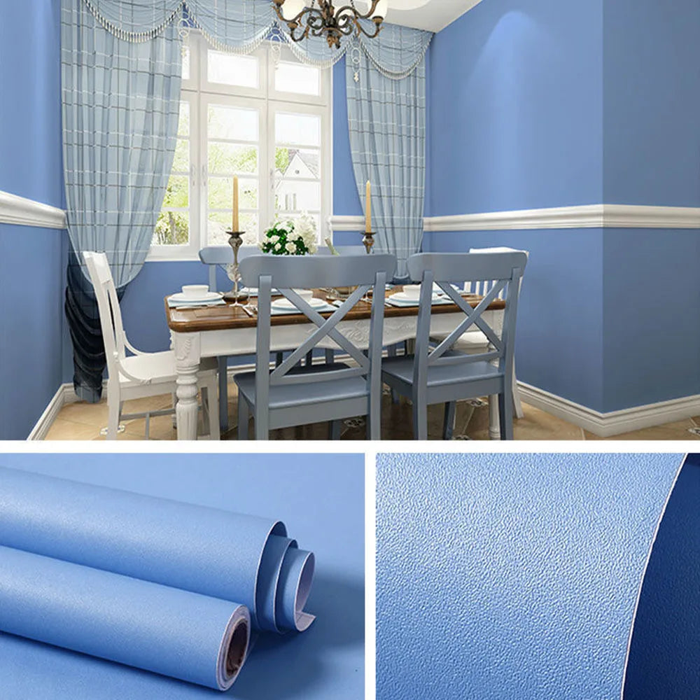 Self-Adhesive Vinyl Wallpaper – Waterproof Film for Kitchen and Bathroom Decor