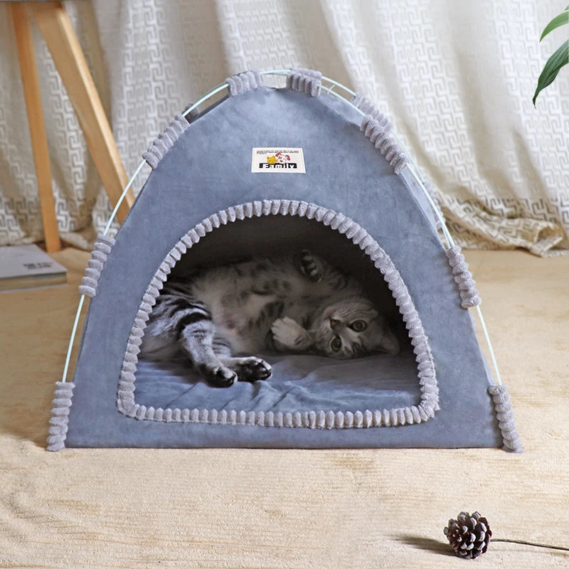 Foldable Pet Tent – Breathable Cooling House for Indoor and Outdoor Use
