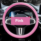Silicone Steering Wheel Cover – Anti-slip Protective Grip for Universal Cars
