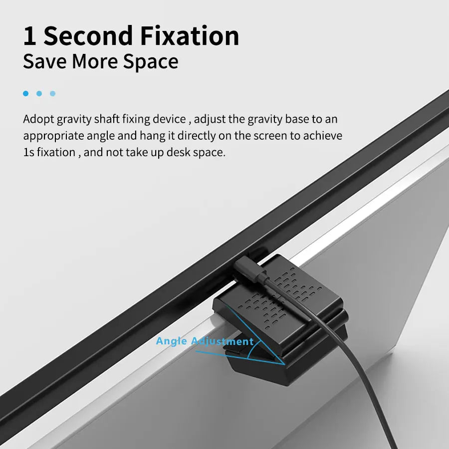 50cm Computer Monitor Light Bar – Stepless Dimming USB Lamp for Study Reading