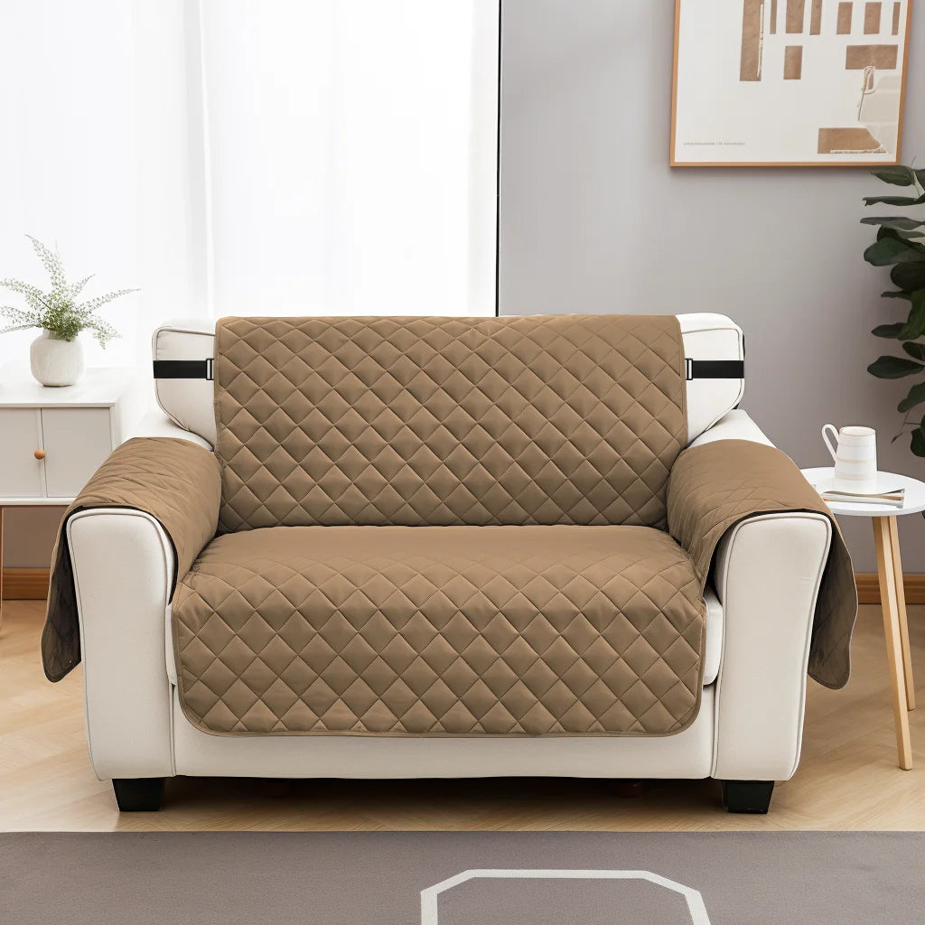 Waterproof Sofa Slipcovers – Non-Slip Elastic Protectors for Kids and Pets
