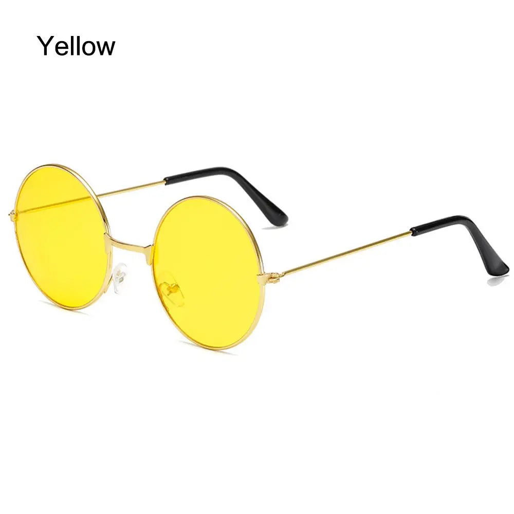 Retro Small Oval Sunglasses – UV400 Gradient Mirror Shades for Festival Wear