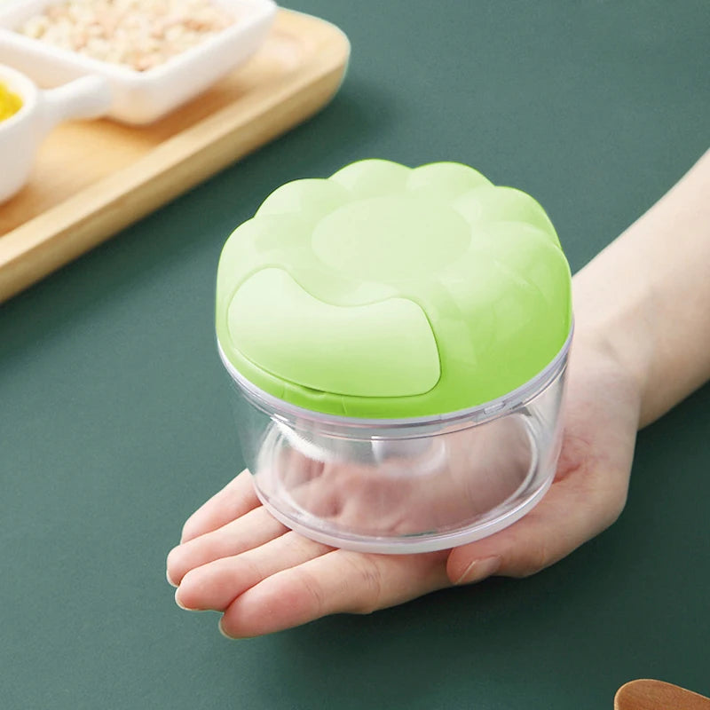 Manual Food Chopper – Multi-Function Vegetable Cutter for Kitchen Cooking
