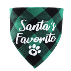 Cotton Triangle Pet Bandana – Adjustable Scarf Collar for Dogs and Cats