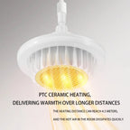 Electric Heater Ceiling Light – Remote Controlled Warm Air for Winter Home