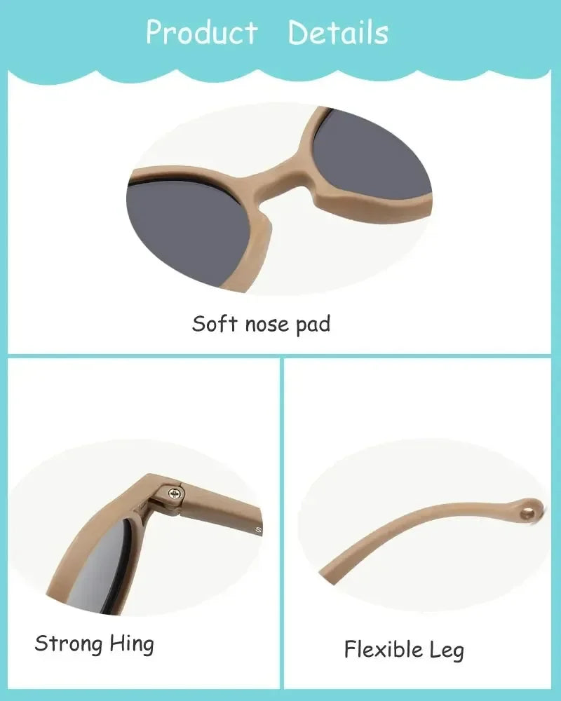 Baby Polarized Sunglasses – UV400 Protection for Infants and Toddlers