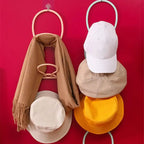 Over-the-Door Hat Rack – Wall Mount Storage Organizer for Caps and Scarves